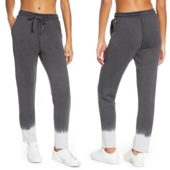 Zella Gray Forged Dip Dye Jogger Sweat Pants - Picture 1 of 12